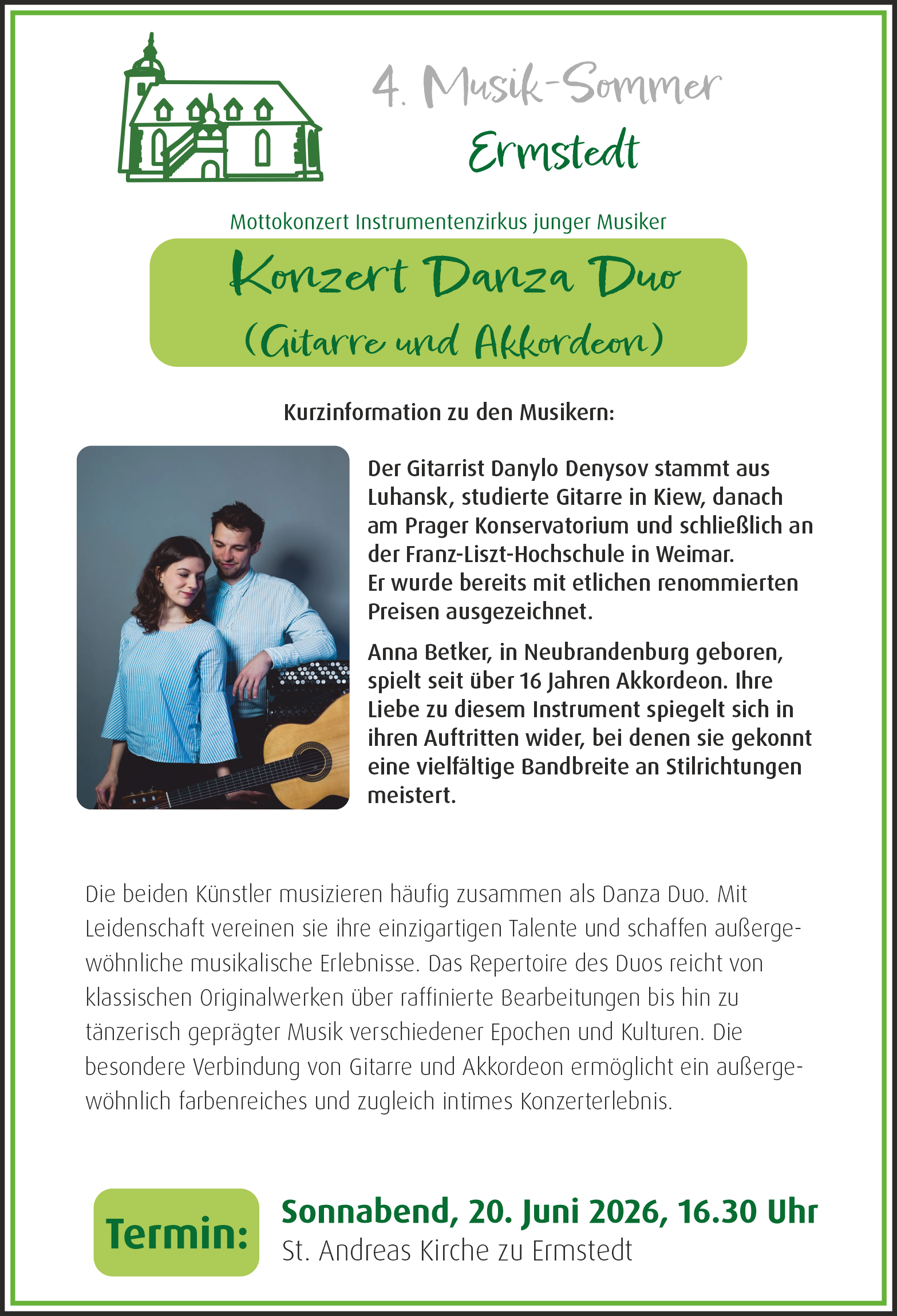 handzettel danza duo