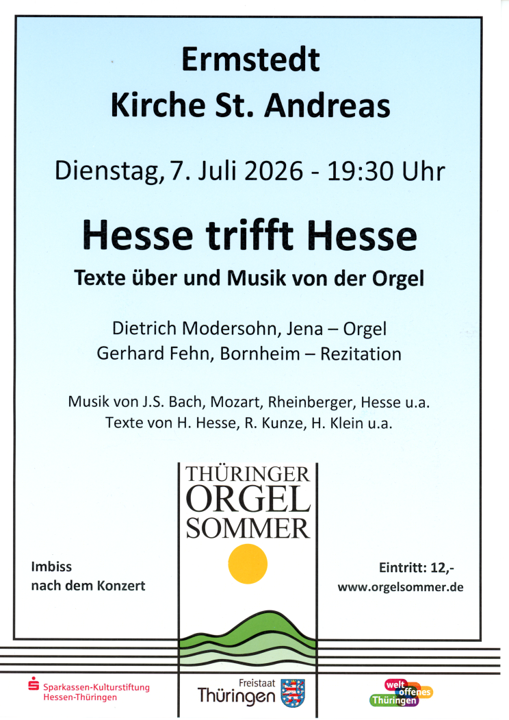 plakat orgelsommer 2026