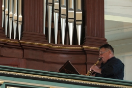 Saxophonist Holger Arndt